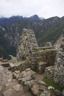 Peru'daki Machu Picchu Harabeleri detay