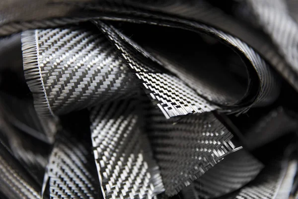 炭素繊維の背景のクローズ アップの詳細 — ストック写真