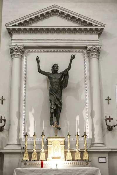 산마리노 2018 산마리노 대성당의 산마리노 공화국에 가톨릭 교회로 1838 설립되었다 — 스톡 사진