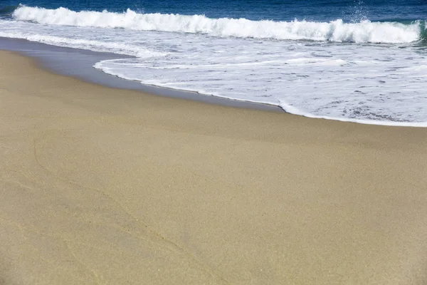 Weiche Schöne Karibische Meereswelle Sandstrand Tayrona Kolumbien — Stockfoto