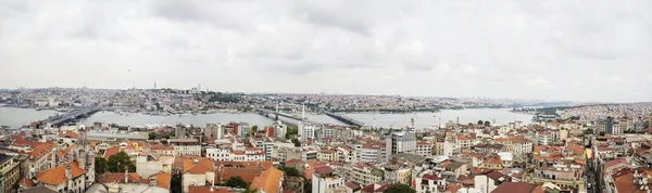 Istanbul Turquia Junho 2019 Vista Aérea Casas Edifícios Públicos Istambul — Fotografia de Stock