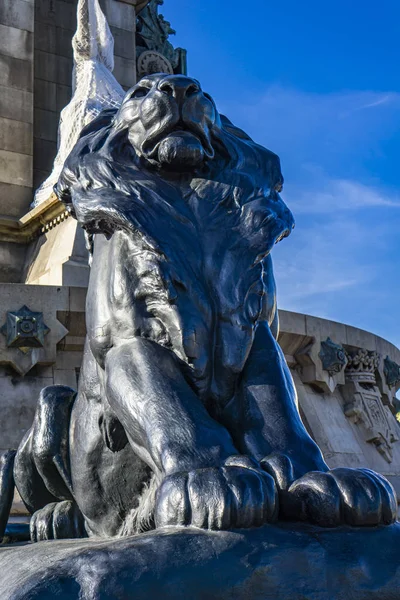 Monument Christopher Columbus Barcelona Catalonia Spain — Stock Photo, Image