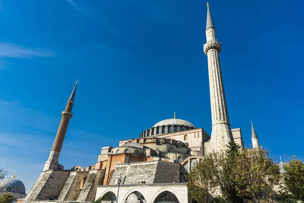 Vista Para Hagia Sophia Istambul Turquia — Fotografia de Stock