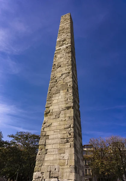 Constantine Walled Obelisk Istanbul Turkey — Stock Photo, Image