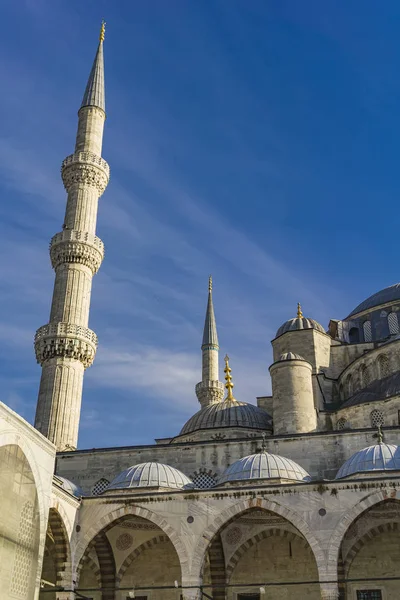 Stanbul Türkiye Deki Süleyman Camii Avlusundan Ayrıntılar — Stok fotoğraf