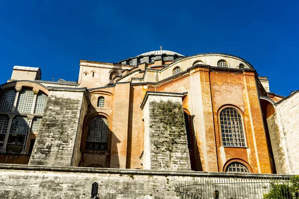 Вид Собор Святой Софии Стамбуле Турция — стоковое фото