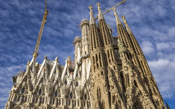 Βαρκελώνη Ισπανία Οκτωβρίου 2019 Καθεδρικός Ναός Sagrada Familia Στη Βαρκελώνη — Φωτογραφία Αρχείου