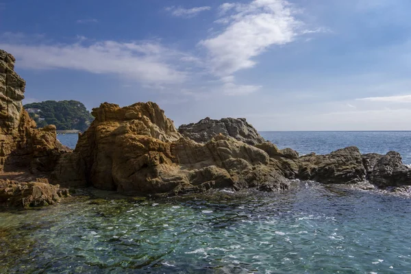 Seascape Resort Area Costa Brava Pobliżu Miejscowości Lloret Mar Katalonii — Zdjęcie stockowe