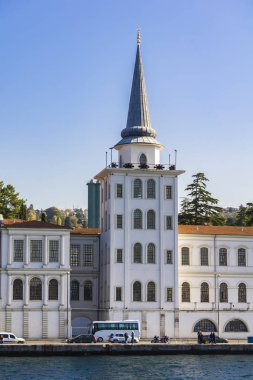 İstanbul, Türkiye - 9 Kasım 2019: Kuleli Askeri Lisesi, İstanbul, Türkiye. 1845 yılında Türkiye 'nin en eski askeri lisesidir..