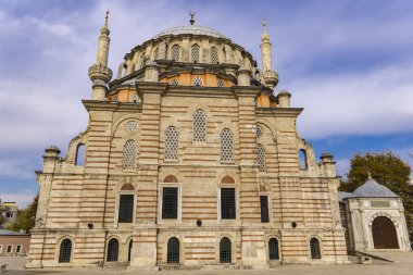 İstanbul, Türkiye 'deki Laleli (Lale) Camii' ne bak