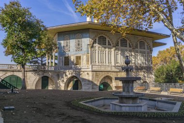 İstanbul, Topkapı Sarayı 'ndaki Bağdat Büfesi' nde görüntü