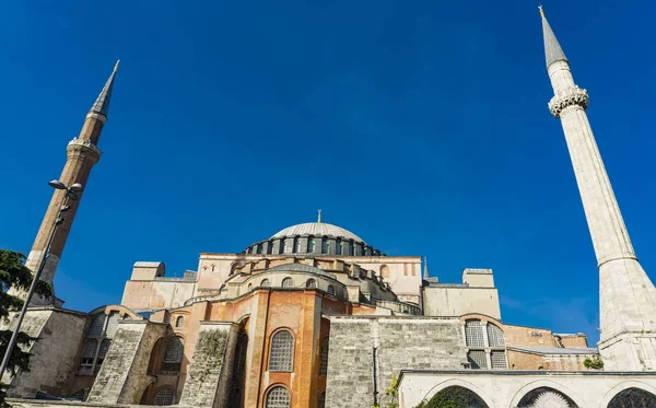 Widok Hagia Sophia Stambule Turcja — Zdjęcie stockowe