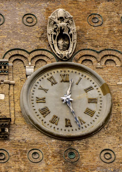 Detailní Informace Historické Bazilice Papale Santa Maria Maggiore Římě Itálie — Stock fotografie