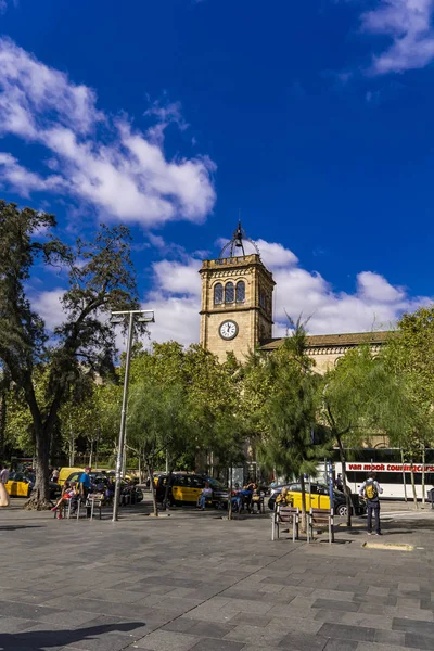 Barselona Spanya Ekim 2019 Spanya Daki Barselona Üniversitesi Tarafından Tanımlanamayan — Stok fotoğraf
