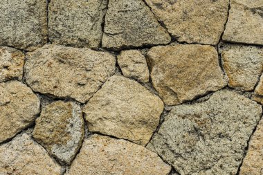 Eski taş duvar detay