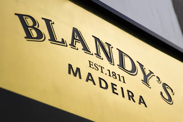 Madeira Portugal Februar 2020 Detail Von Blandys Weinlagerung Von Madeiraweinen — Stockfoto