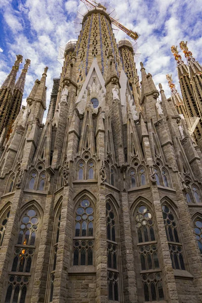 Barselona Spanya Ekim 2019 Barcelona Spanya Katedral Sagrada Familia Mimar — Stok fotoğraf