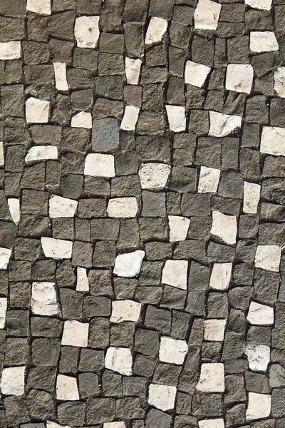 Closeup Stone Brick Pathway Texture — Stock Photo, Image