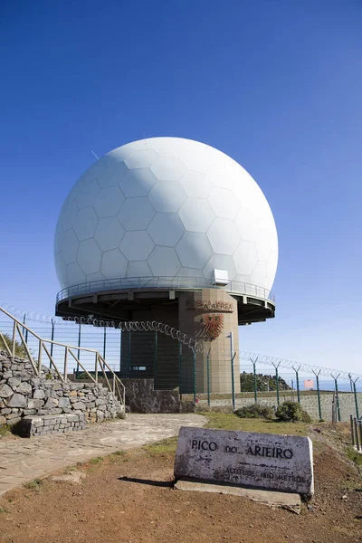 Madeira Portugal Febrero 2020 Observatorio Óptico Pico Areeiro Isla Madeira —  Fotos de Stock