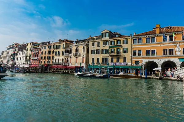 Венеция Италия Октября 2019 Года Вид Большой Канал Венеции Италия — стоковое фото