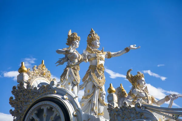 Taman Rama Shinta Jardim Ilha Bali Indonésia — Fotografia de Stock