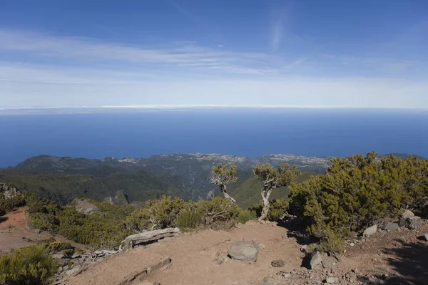 Utsikt Fjellet Pico Ruivo Madeira Island Portugal – stockfoto