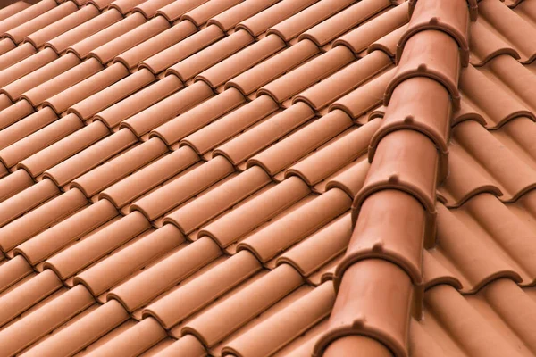 Closeup Detail View Roof Tiles — Stock Photo, Image