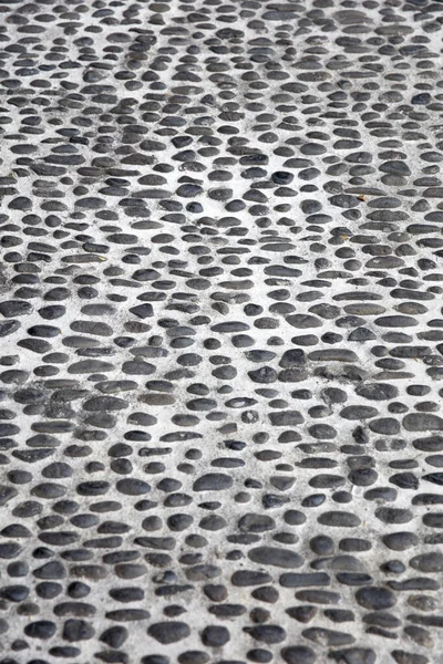Closeup Detail Pebbles Stone Road Backdrop — Stock Photo, Image