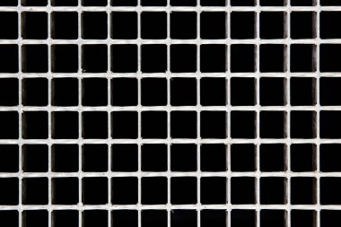 Küçük kare delikli beton zemin ayrıntıları