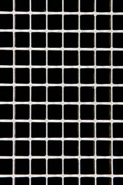 Küçük kare delikli beton zemin ayrıntıları