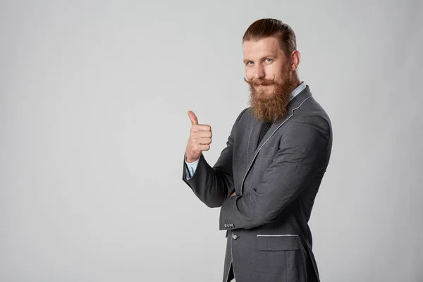 Hipster hombre de negocios — Foto de Stock