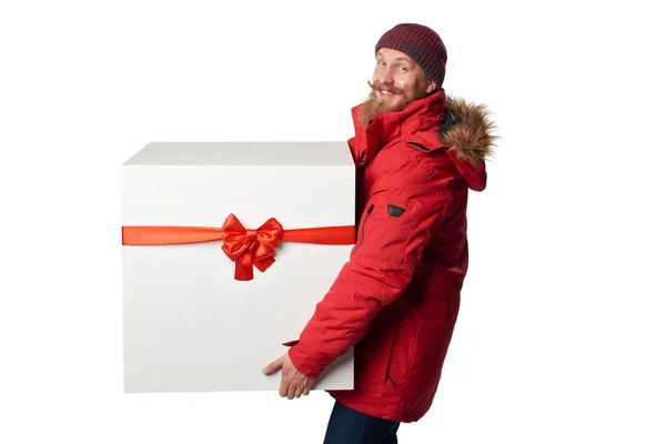 Kerstmis, kerst, winter gift concept — Stockfoto