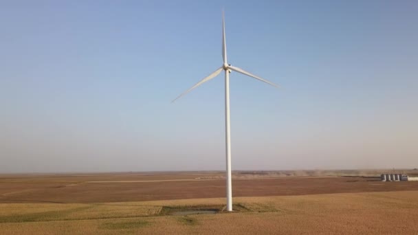 Wind power plant — Stock Video