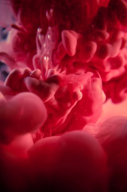 Su kırmızı boya. Arka plan. Duvar kağıdı. Konsept sanat