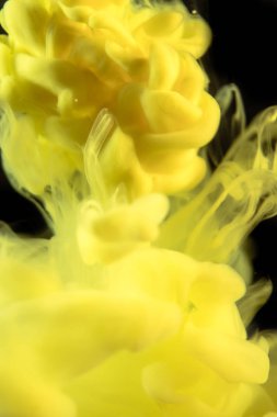  Su sarı boya. Arka plan. Duvar kağıdı. Konsept sanat