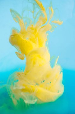  Renkli boya su. Arka plan. Duvar kağıdı. Konsept sanat