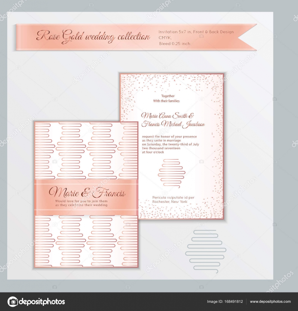 wedding stationery template