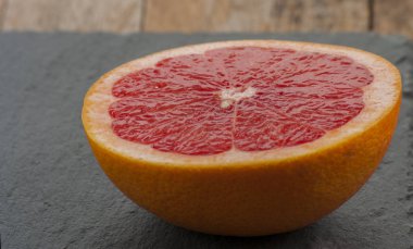 Olgun greyfurt yakın çekim