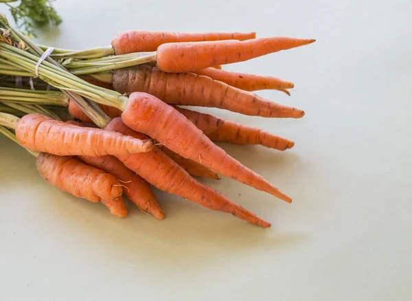 Крупним планом купка моркви — стокове фото