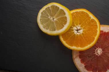 Greyfurt portakal limon