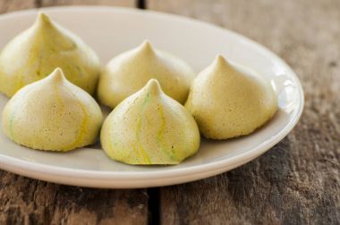 kremalı kurabiye. seçici odak