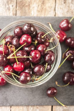 Vişne sepeti / kiraz arka plan