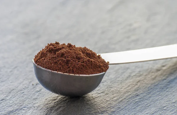 Brown chocolate powder — Stock Photo, Image