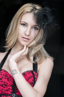 sarışın seksi kadın