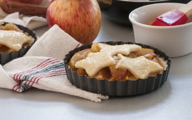  elma kek için malzemeler