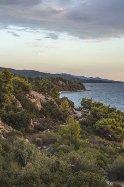 Nikiti, Sithonia, Halkidiki, Yunanistan plajı