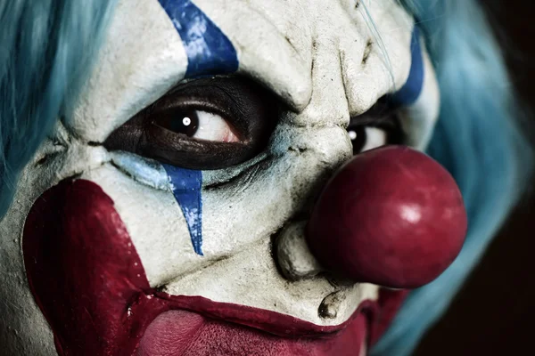 Scary evil clown — Stock Photo, Image