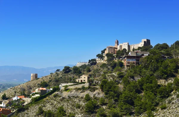 Heiligdom van de Virgen del Castillo, in Cullera, Spanje — Stockfoto