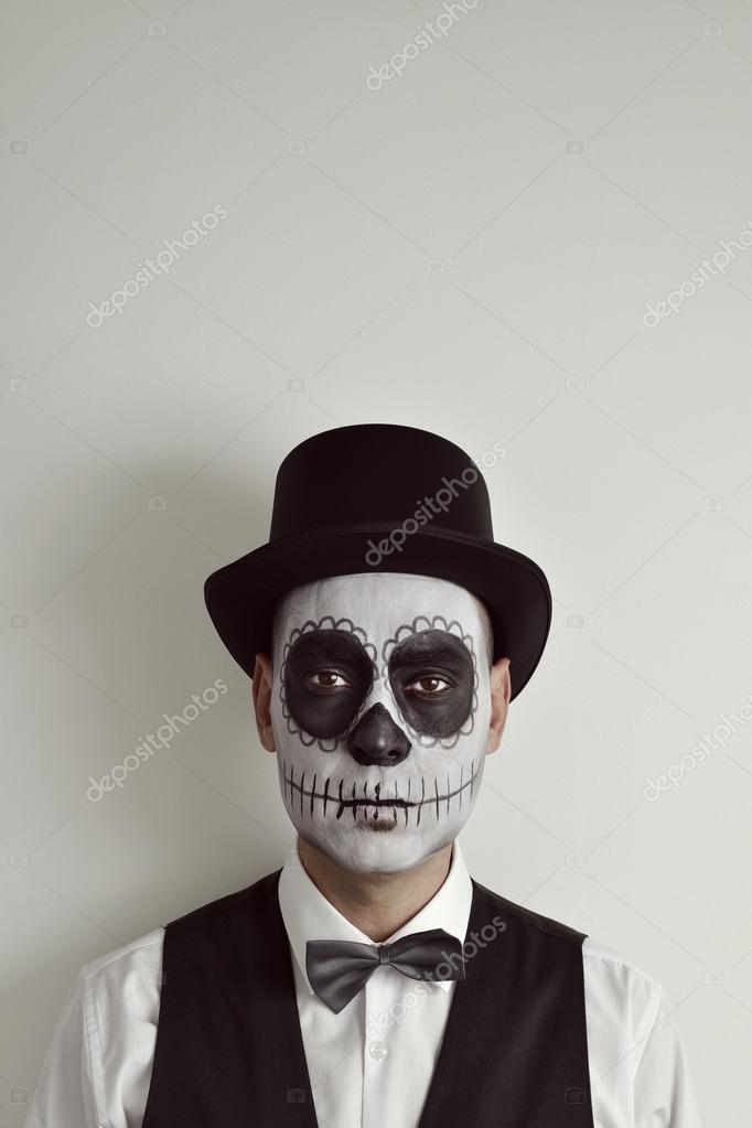 Camiseta ¾ bicolor para hombre Grim Fandango