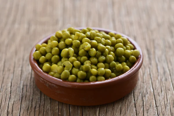 Some cooked peas — Stock Photo, Image